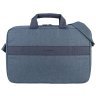 Стильная повседневная сумка для ноутбука до 14" с креплением на чемодан Tucano Hop синего цвета 103525 modnotak фото - 6