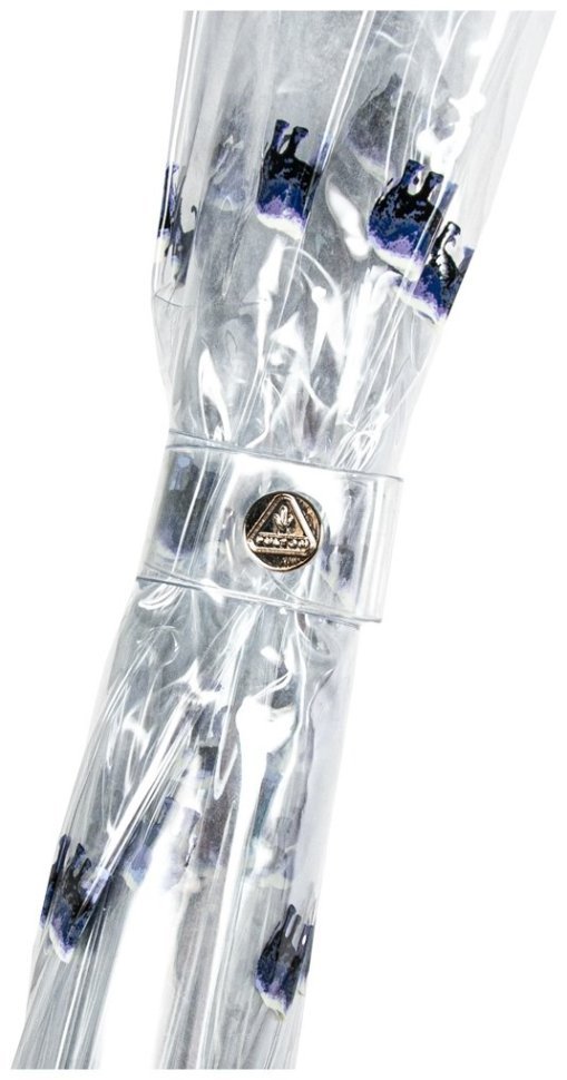 Зонт-трость женский Fulton L042 Birdcage-2 Elephant Parade (прозрачный с принтом слонов) 93925 modnotak фото №11