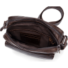 Наплічна шкіряна сумка невеликого розміру на два відділення Vintage (20026) - 5