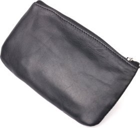 Черная ключница из гладкой кожи от турецкого бренда KARYA (2421211)