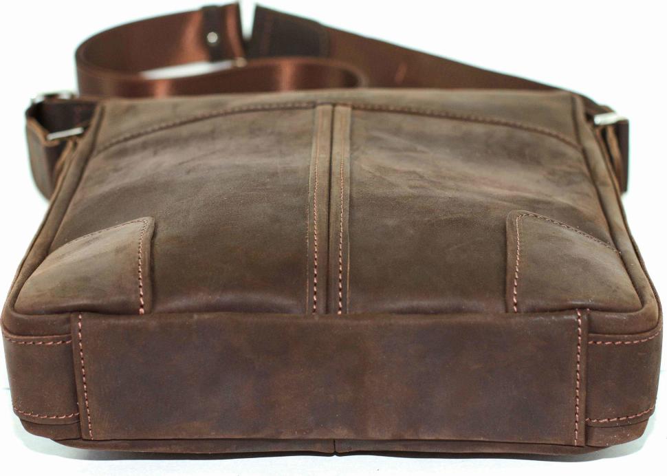 Чоловіча шкіряна сумка вантажного стилю VATTO (11866)