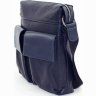 Наплічна чоловіча сумка Флотар середнього розміру з кишенями VATTO (12066) - 3