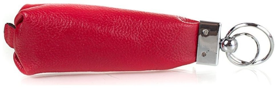 Женская ключница из фактурной кожи Desisan 107225 красного цвета modnotak фото №2