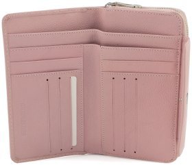 Світлий жіночий гаманець з натуральної шкіри з двома автономними відділами ST Leather (15371)
