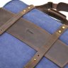 Синяя текстильная мужская сумка с секцией под ноутбук 15 дюймов TARWA (19939) - 6