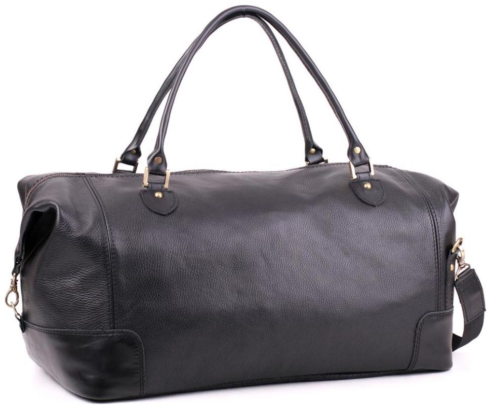 Дорожня велика сумка з натуральної шкіри флотар Travel Leather Bag (11002)