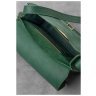 Женская бохо-сумка из натуральной кожи зеленого цвета BlankNote Лилу (12622) - 7
