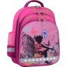 Школьный рюкзак для девочек из текстиля в розовом цвете Bagland (53426) - 1