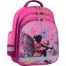 Школьный рюкзак для девочек из текстиля в розовом цвете Bagland (53426) - 6