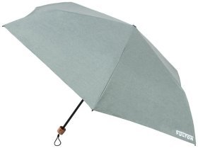 Женский зонт Fulton L924-040058 Parasoleil-2 UV Charcoal Chambray (Однотонный серый, складной, механика, защита UPF 50+) 94326