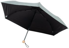 Жіноча парасолька Fulton L924-040058 Parasoleil-2 UV Charcoal Chambray (Однотонна сіра, складана, механіка, захист UPF 50+) 94326