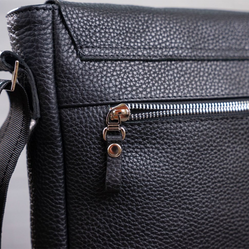 Практичная мужская сумка через плечо под формат А4 - SHVIGEL (11080)