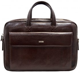 Презентабельная кожаная сумка для делового мужчины - DESISAN (11561)