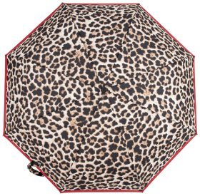Парасолька жіноча складана Fulton Minilite-2 L354 Lusterous Leopard (механіка, з принтом леопарда) 95426