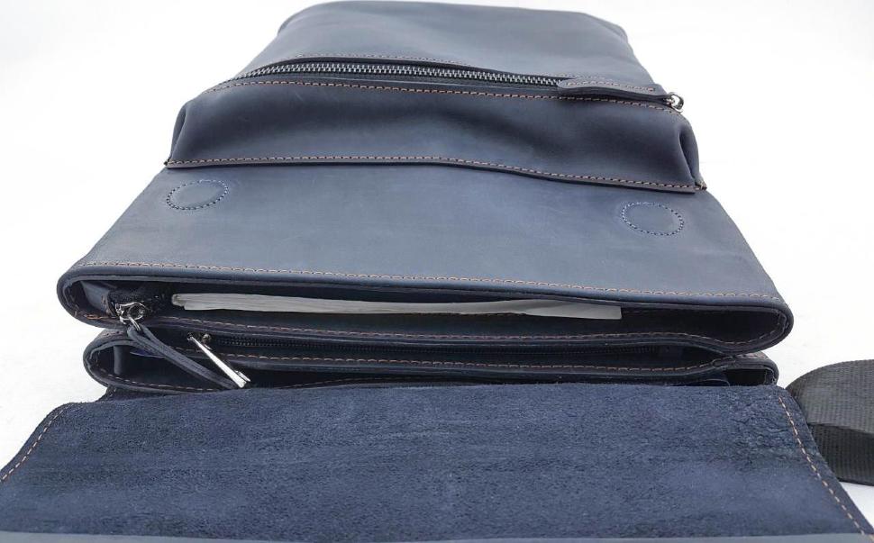Функціональна чоловіча сумка планшет на три відділення під формат А4 VATTO (11768)