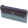 Шкіряний жіночий гаманець з кольоровими вставками ST Leather (16015) - 3