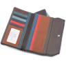 Шкіряний жіночий гаманець з кольоровими вставками ST Leather (16015) - 5