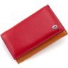 Кольоровий жіночий гаманець середнього розміру з натуральної шкіри ST Leather 1767326 - 1