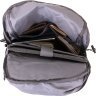 Чорний повсякденний текстильний рюкзак з відділом під ноутбук Vintage (20622) - 3