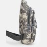 Мужской тактический рюкзак-слинг через плечо с принтом Пиксель - Monsen (22157) - 4