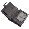 Мужской кошелек черного цвета с фиксацией на кнопку KARYA (0957-45) - 5