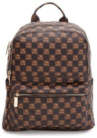 Повседневный женский рюкзак из экокожи Monsen 88826 Коричневый