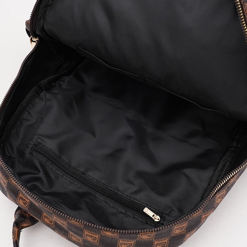 Повседневный женский рюкзак из экокожи Monsen 88826 Коричневый фото №5 Повседневный женский рюкзак из экокожи Monsen 88826 Коричневый modnotak фото №5