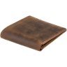 Мужской кошелек из винтажной кожи без застежки Visconti Shield 68926 - 2