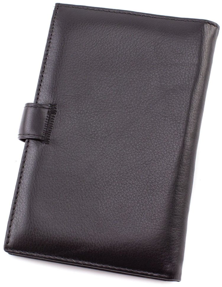 Великий вертикальний гаманець на кнопці ST Leather (16744)