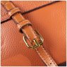 Жіноча сумка-кроссбоді з натуральної коричневої шкіри з клапаном на магніті Vintage 2422390 - 10