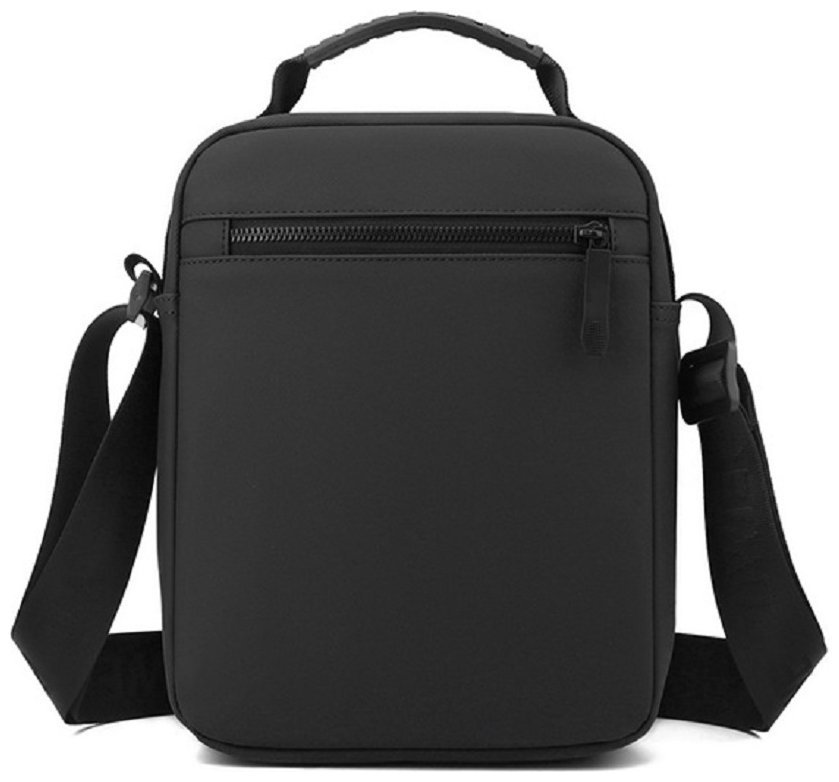 Текстильная мужской сумка барсетка с удобной ручкой для носки Confident 90727 Черная modnotak фото №11