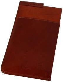 Кожаный футляр для очков Prestige коньячного цвета Vip Collection 102527