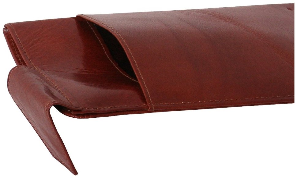 Кожаный футляр для очков Prestige коньячного цвета Vip Collection 102527 фото №4 Кожаный футляр для очков Prestige коньячного цвета Vip Collection 102527 modnotak фото №4