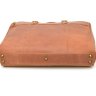 Мужская сумка под ноутбук до 16 дюймов из натуральной кожи рыжего цвета TARWA (19865) - 6
