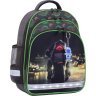 Шкільний текстильний рюкзак для хлопчиків у кольорі хакі з принтом Bagland (53427) - 1