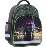 Шкільний текстильний рюкзак для хлопчиків у кольорі хакі з принтом Bagland (53427) - 6
