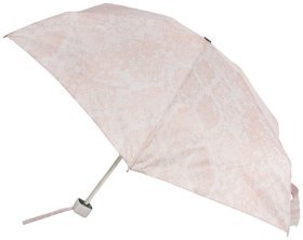 Зонт женский Fulton L501-040843 Tiny-2 Snake (Светло-розовый с принтом кожи змеи, механика) 94227