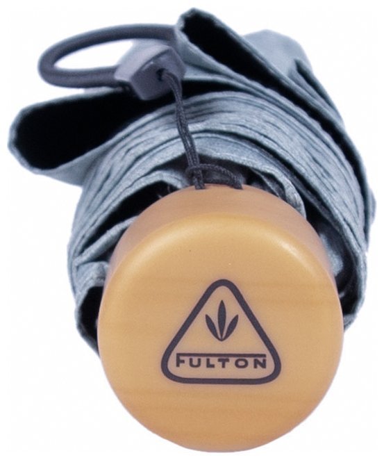 Зонт женский Fulton L924-040065 Parasoleil-2 UV Blue Chambray (Однотонный синий) 94327 modnotak фото №14