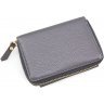 Жіночий гаманець темно-сірого кольору зі шкіри високої якості Tony Bellucci (10793) - 4