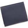 Темно-синій шкіряний гаманець вертикального типу Marco Coverna (18888) - 3