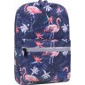 Разноцветный текстильный рюкзак с фламинго Bagland (55327) - 1
