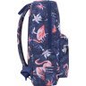 Різнокольоровий текстильний рюкзак з фламінго Bagland (55327) - 2