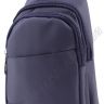 Молодежный слинг рюкзак синего цвета Bags Collection (10718) - 4
