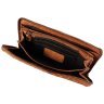 Винтажный женский кошелек из плетеной натуральной кожи на молнии Ashwood D81 коричневого цвета 95427 фото №6 Винтажный женский кошелек из плетеной натуральной кожи на молнии Ashwood D81 коричневого цвета 95427 modnotak фото - 6