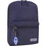 Темно-синій рюкзак із текстилю на блискавці Bagland (55527) - 7