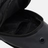 Средняя мужская сумка-слинг из черного текстиля Monsen (19409) - 5