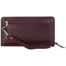 Женский кошелек с отделением для телефона Desisan 107627 с кистевым ремешком бордового цвета modnotak фото - 2