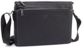 Мужская кожаная сумка формата А4 с множеством внутренних отделений H.T Leather 107927