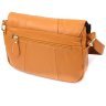 Женская сумка из натуральной фактурной кожи через плечо Vintage 98127 рыжего цвета modnotak фото - 2