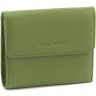 Компактний жіночий гаманець із натуральної шкіри оливкового кольору Marco Coverna 68627 - 1